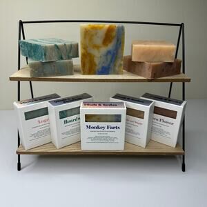 Tobacco Flower Natural Handmade Soap Made with Olive Oil and Shea Butter 4.5oz